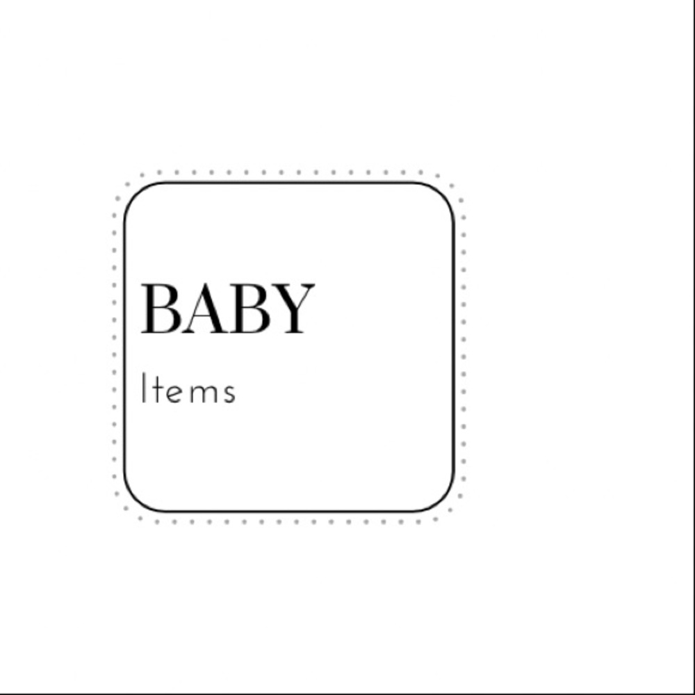 BABY/KIDS ITEMS BELOW THIS POINT